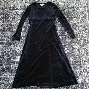 Girls velvet dress